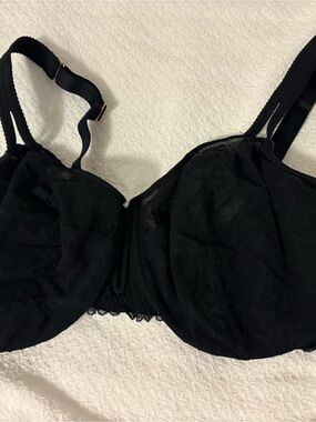 Auden Black Lace Underwire Bra